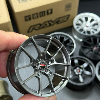 🇹🇼現貨🇹🇼 七夕🎁Rays 鋁圈造型車用香氛｜G025｜G16｜TE37｜CE28｜能轉動 | JDM 鋁圈禮盒BBS