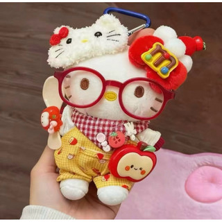 重工蘋果裝hello kitty娃娃吊飾 包包掛件 蘋果裝款