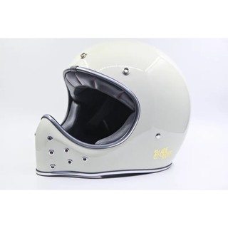 任我行騎士部品 Blade Rider Helmet 二代山車帽 象牙白 全罩 安全帽 山車 復古