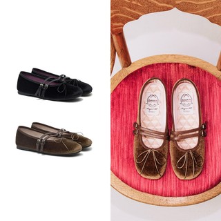 ROCKFISH SQUARE TOE TWO STRAP MARYJANE VELVET 方頭天鵝絨瑪莉珍鞋 多 女鞋