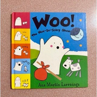 二手｜Woo! The Not-so-scary Ghost 精裝英文童書