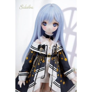 CHIO-sala毛 bjd 造型 假髮 手改毛 晴空色 3分 mdd
