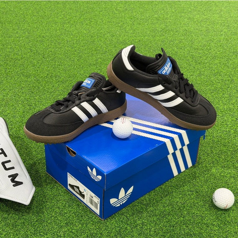 [CHREZ] Adidas Samba Golf 高爾夫鞋 男女同款 黑白