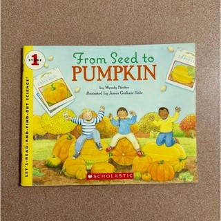 二手｜From Seed to Pumpkin 平裝英文童書