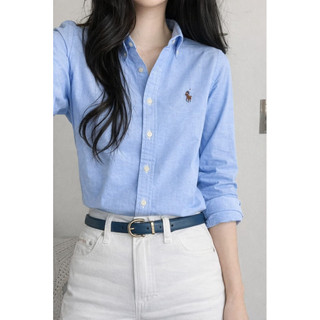 U.S. Polo Assn. 青年款長袖牛津襯衫XL