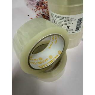 Globe地球牌 OPP封箱膠帶-48mm 90Y(80m)黃701E 一捲