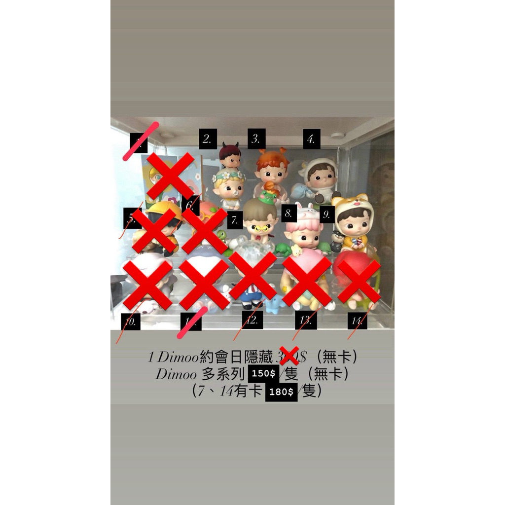 泡泡瑪特 POP MART - 退坑出清LABUBU、DIMOO、HIRONO、SP、MOLLY 、PINO JELLY