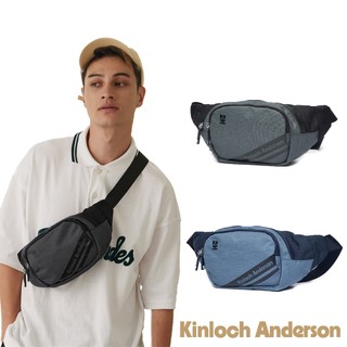 【Kinloch Anderson】Even簡約造型腰包 黑色