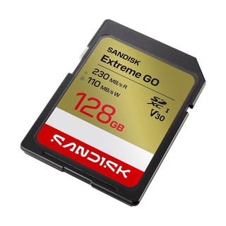 SANDISK Extreme GO 128G V30 UHS-I U3 相機專用 SD大卡 記憶卡