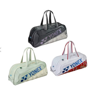 YONEX 優乃克 / 羽球袋 /矩形包/BA02631WEX/黑/白/煙霧綠
