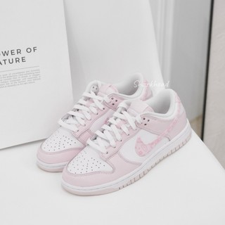 【Sharkhead】現貨 Nike Dunk Low 變形蟲 粉色 櫻花粉 嫩粉 白粉 腰果花 FD1449-100