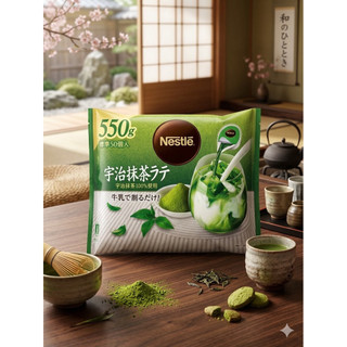 雀巢（Nestlé） 宇治抹茶 50顆拿鐵 膠囊