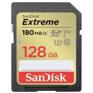 SanDisk Extreme 128G 256G SDXC 4K U3 V30 C10 相機記憶卡SDXVV/VA