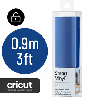 Cricut 智慧膠膜 耐久型 藍色 0.9m 3ft Smart Vinyl Blue Permanent