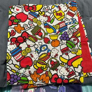 三麗鷗 hello kitty 毛巾 長毛巾 加厚 吸水 80*34