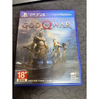 PS4遊戲片戰神中文版戰神4