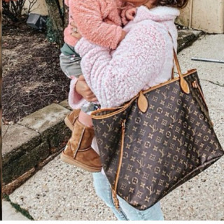 近全新 LV Neverfull GM 老花neverfull