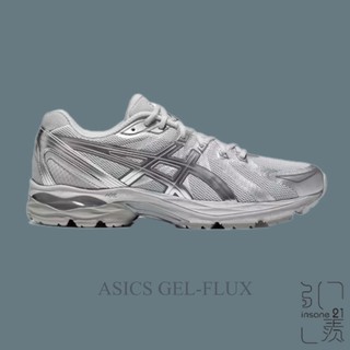ASICS GEL-FLUX 4 CN 灰銀 復古 休閒 慢跑鞋 1011B646-020【Insane-21】