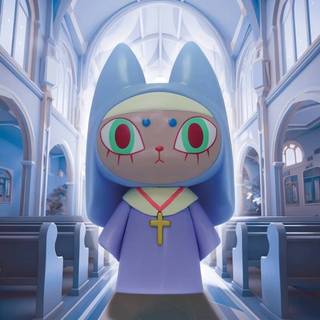 🔺MunMun Toys🔺BADMEAW MAUD TTE / PIN SET SPECIAL EDITION 鬼修女