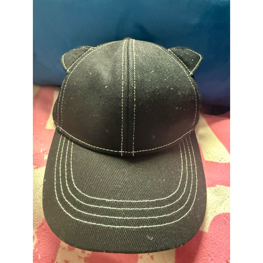 廃番/未使用【カールラガーフェルド】猫耳 ネコ耳 キャップ アニマル 黒ブラック 卡爾貓耳帽的價格推薦- 2026年9月| 比價比個夠BigGo