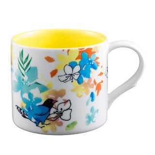 早期絕版正品全新 星巴克 桐花鳥語馬克杯 14oz