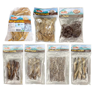 印尼 ELOM Ikan Asin 鹹魚乾 小烏賊乾 100g