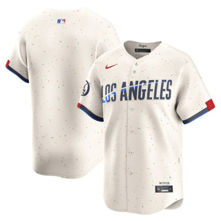 Nike 洛杉磯道奇隊 Dodgers City Connect 米白色 Elite 球員版 棒球衣 現貨 官方授權