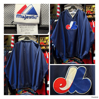 古著二手復古 美式 街頭 運動 熱身防風Vintage Sport Jersey Warm up 運動罩衫 LS02
