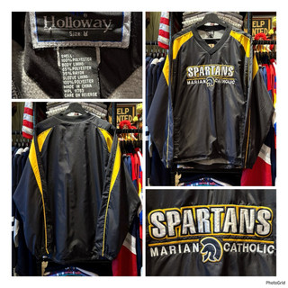 古著二手復古 美式 街頭 運動 熱身防風Vintage Sport Jersey Warm up 運動罩衫 LS04