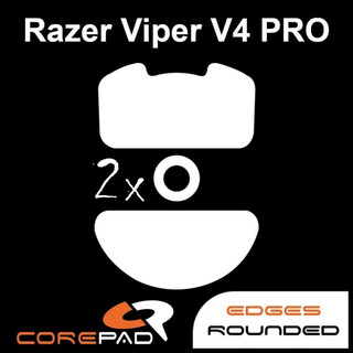 德國 Corepad｜雷蛇 Razer Viper V4 Pro （不相容V3)｜鼠貼 滑鼠腳貼 快速出貨
