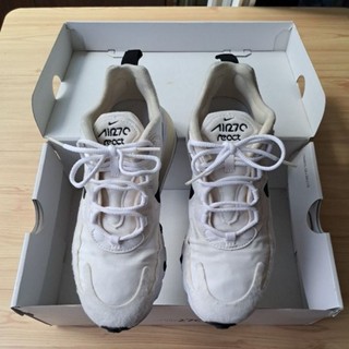 Nike Air Max 270 React白黑女款CI3899-101運動鞋23cm