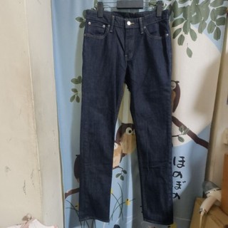levis 511通勤修身深藍色牛仔褲