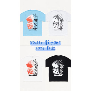 全新 Stussy 正品｜加拿大 骰子短T 骰子短袖上衣 骰子上衣 新品 骰子短袖 TALL DICE TEE