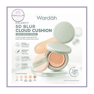 Wardah NEW! Colorfit 5D Blur Cloud Cushion Lite Matte Finish
