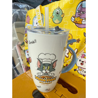 湯姆貓和傑利鼠/Tom&Jerry/馬克杯/陶瓷杯子 全新