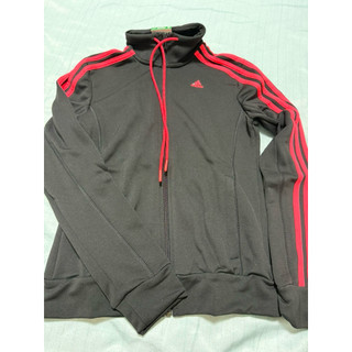 閒置物 未穿 Adidas Climalite女裝 連帽 運動夾克 M日版