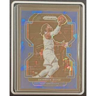#Ae90 Derrick Rose 玫瑰 球員卡 Prizm 藍亮 碎冰亮 限/125