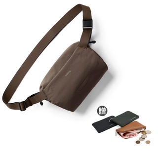 Bellroy Lite Sling Mini 系列小款單肩斜背包/胸包 -河巖棕 BLMA 送真皮零錢包