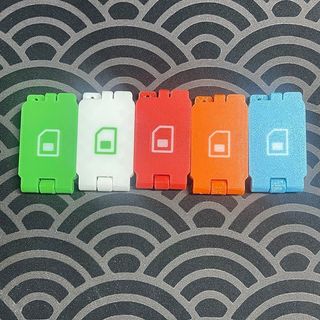 【台灣現貨】SIM卡收納盒 四卡位SIM卡收納盒 防丟卡神器 電話卡便攜卡包 電話卡和卡針收納盒