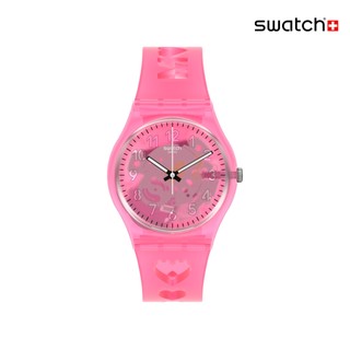 Swatch LOVE WITH ALL THE ALPHABET 經典手錶 GZ354 (34mm)【官方旗艦店】
