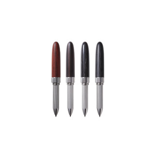 【DeFF】Refill Pen Jacket 第五代極短 可替換筆芯筆套｜原木・碳纖維