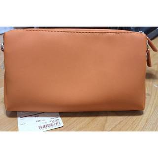 日本 MUJI 無印良品 自由組合收納包 橘色 收納包 防水包 萬用包 零錢包 化妝包 隨身包 手拿包 ~ 全新正品