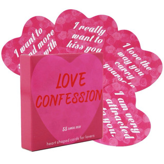 Dabae toy city｜Love Confession Oracle 愛情告白甲骨文神諭卡 55張心形卡牌桌遊