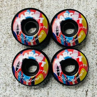 TARGET SPORTS 滑板輪子 滑板專用100a 輪子/52MM/黑輪