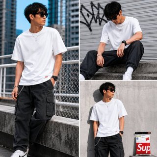 【MF SHOP】Supreme / Hanes Tagless Tees ( 3 Pack )