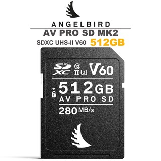 ANGELBIRD AV PRO SD MK2 SDXC UHS-II V60 512GB 記憶卡 公司貨