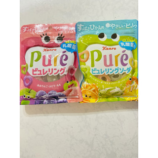 KANRO 甘樂 Pure 心型 QQ軟糖 綜合水果/水果汽水風味