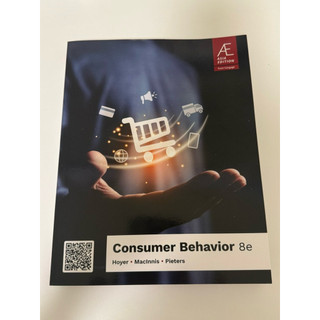 Consumer Behavior 8/E 2024 (Asia Edition) 消費者行為