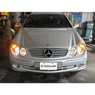 台灣之光 全新 W209 C209 03~09年 晶鑽 光圈 魚眼 投射 大燈 頭燈 CLK240 CLK200 台製