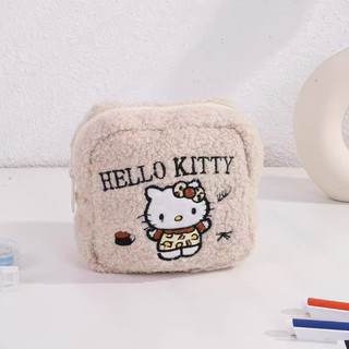 🐱 Hello Kitty 羊羔絨收納包｜化妝包｜隨身小物包